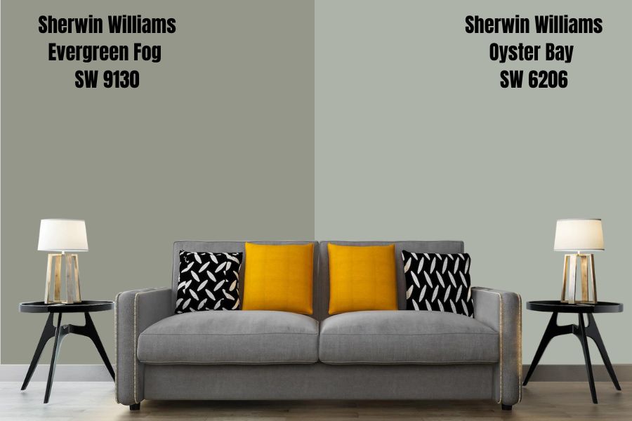 Sherwin Williams Oyster Bay SW 6206