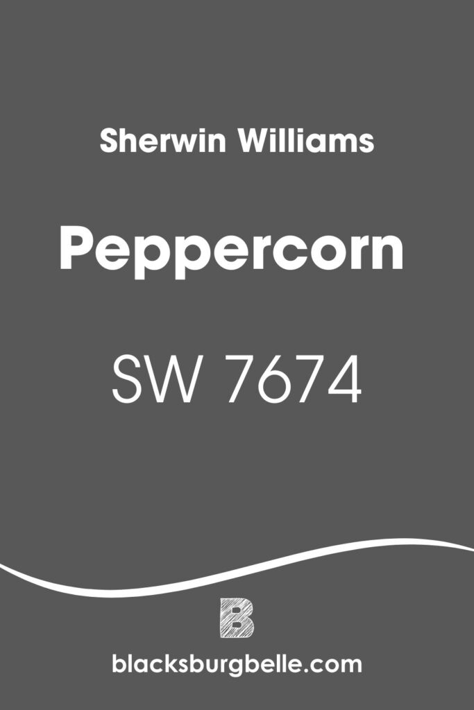 Sherwin Williams Peppercorn