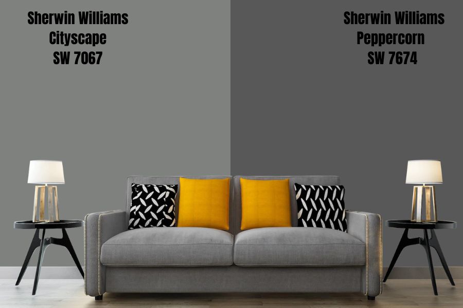 Sherwin Williams Peppercorn SW 7674