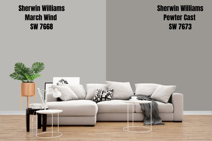 Sherwin Williams Pewter Cast SW 7673