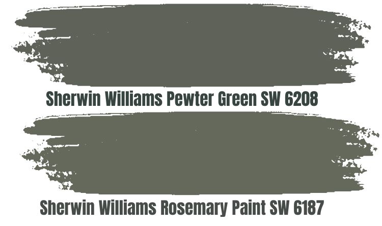 Sherwin Williams Pewter Green SW 6208