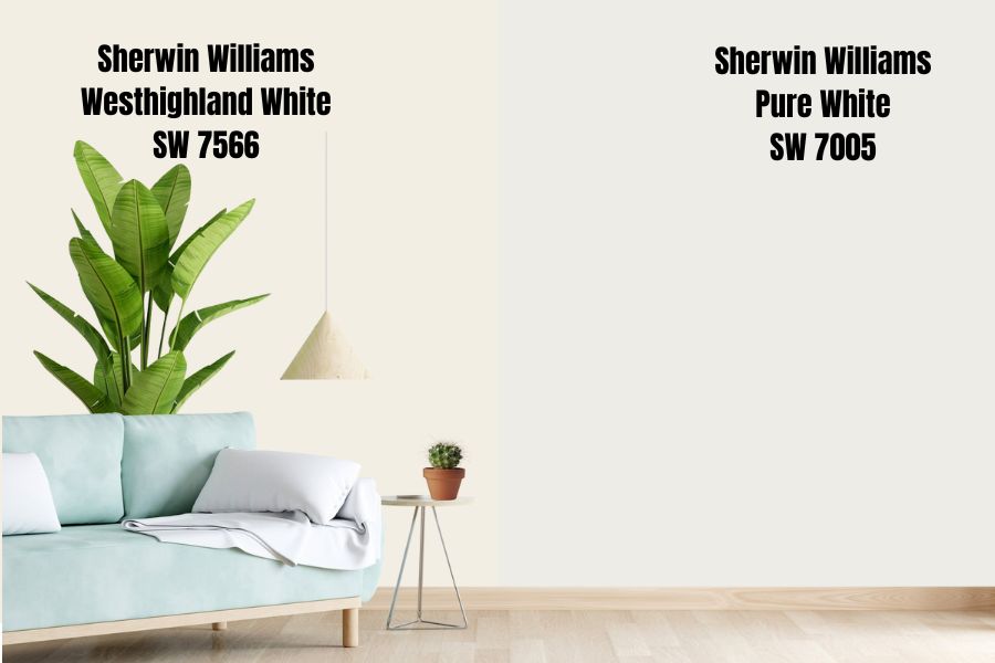 Sherwin Williams Pure White (SW 7005)