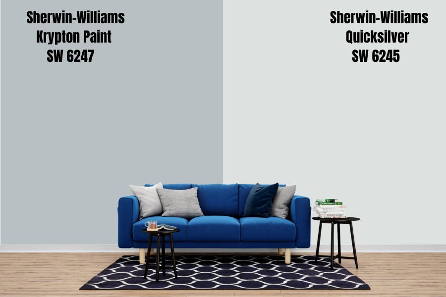 Sherwin-Williams Quicksilver SW 6245
