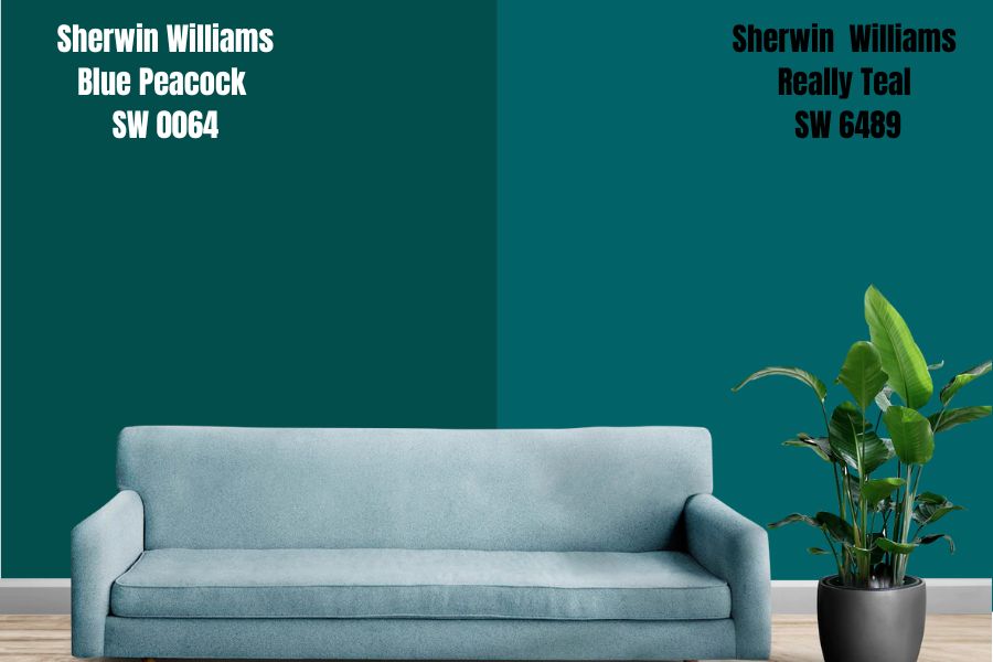 Sherwin Williams Really Teal SW 6489