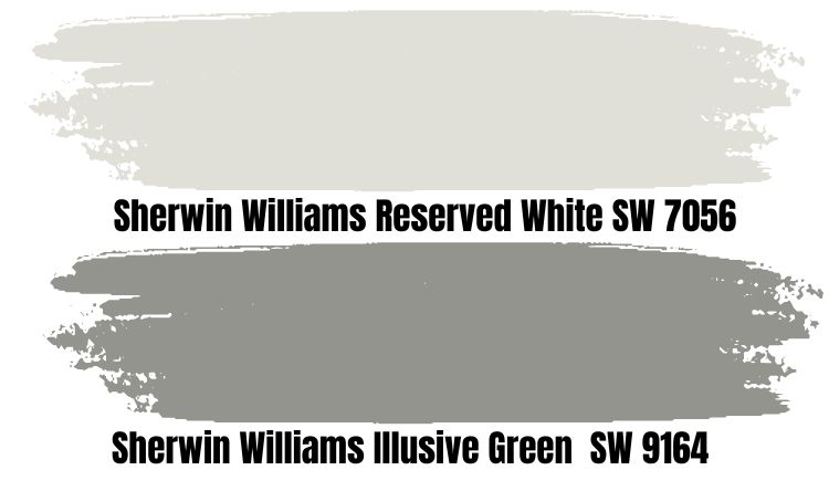 Sherwin Williams Reserved White SW 7056