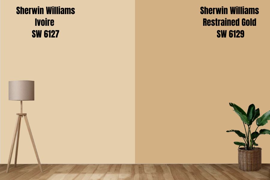 Sherwin Williams Restrained Gold SW 6129