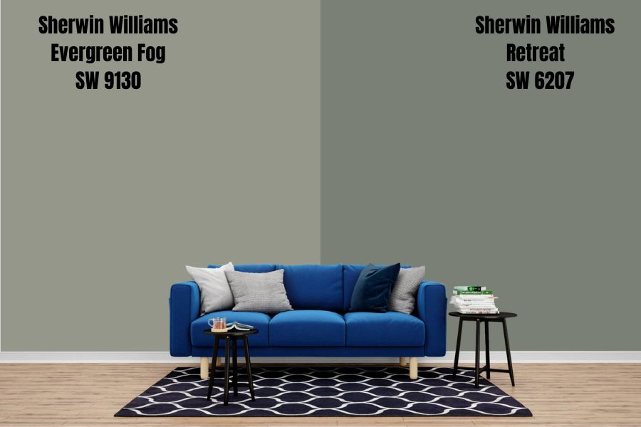 Sherwin Williams Retreat SW 6207