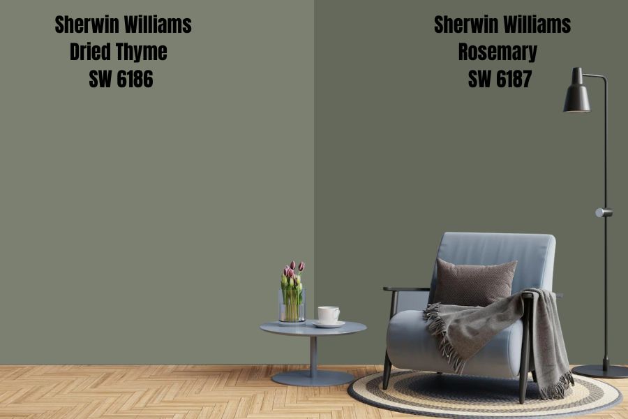 Sherwin Williams Rosemary SW 6187