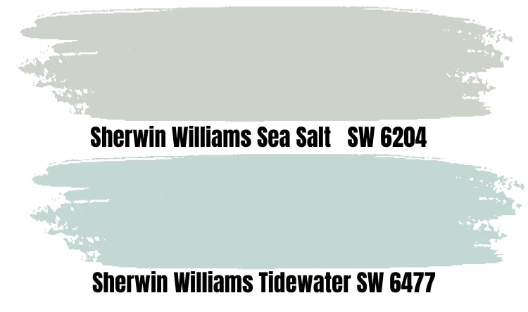 Sherwin Williams Sea Salt SW 6204