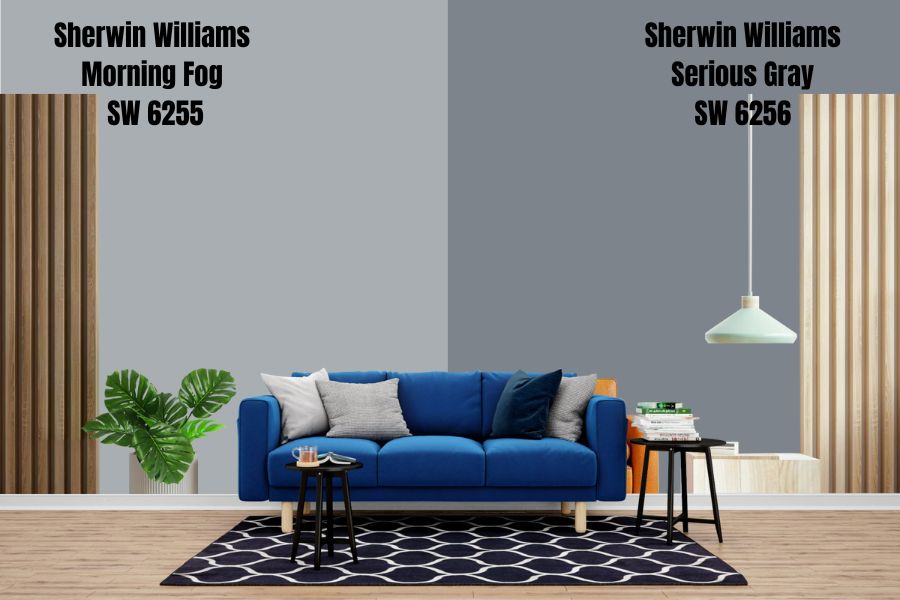 Sherwin Williams Serious Gray SW 6256