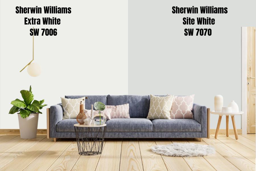 Sherwin Williams Site White SW 7070