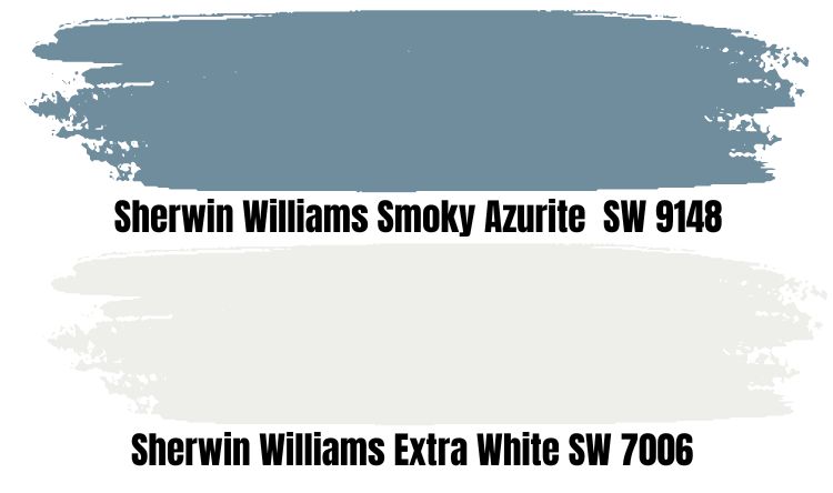 Sherwin Williams Smoky Azurite SW 9148