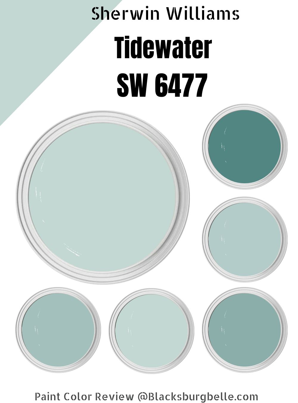 Sherwin Williams Tidewater SW 6477