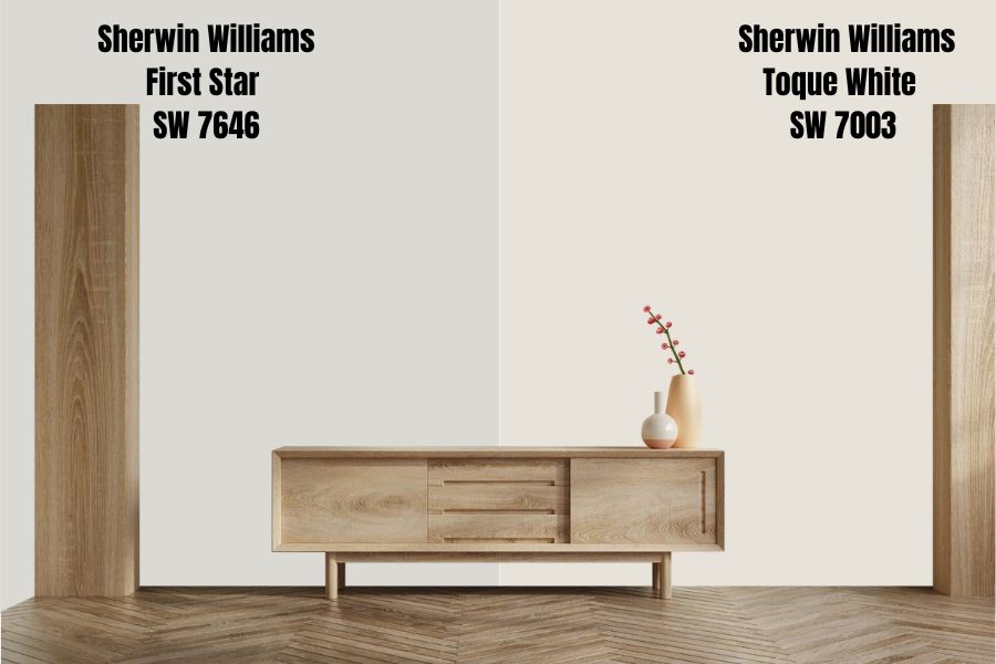 Sherwin Williams Toque White SW 7003