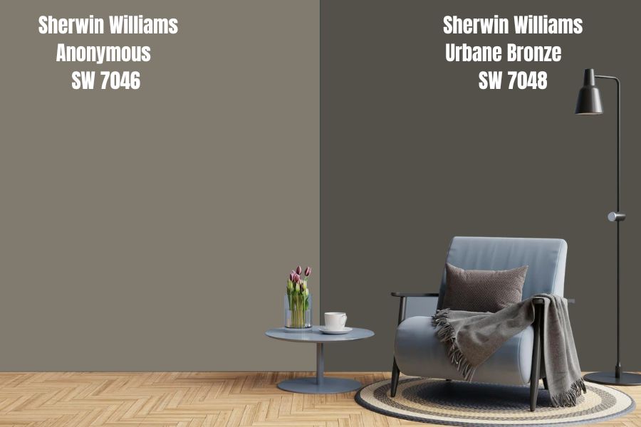 Sherwin Williams Urbane Bronze SW 7048