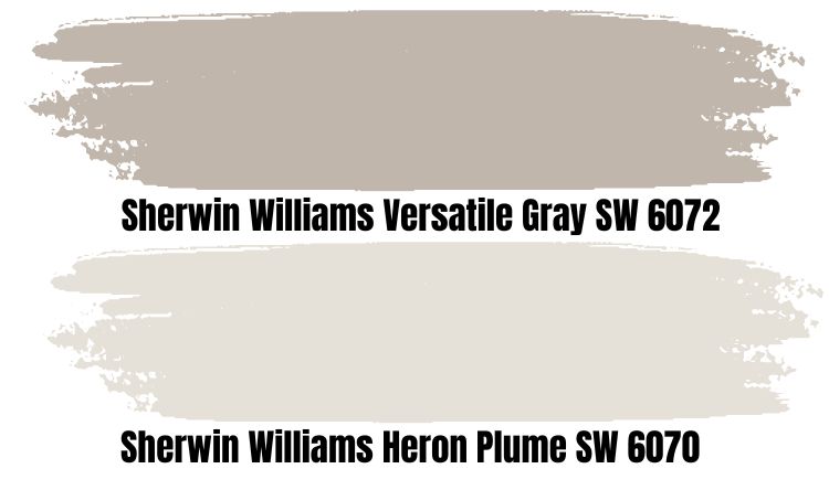 Sherwin Williams Versatile Gray SW 6072