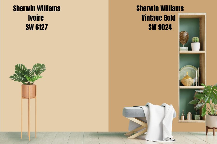 Sherwin Williams Vintage Gold (SW 9024)