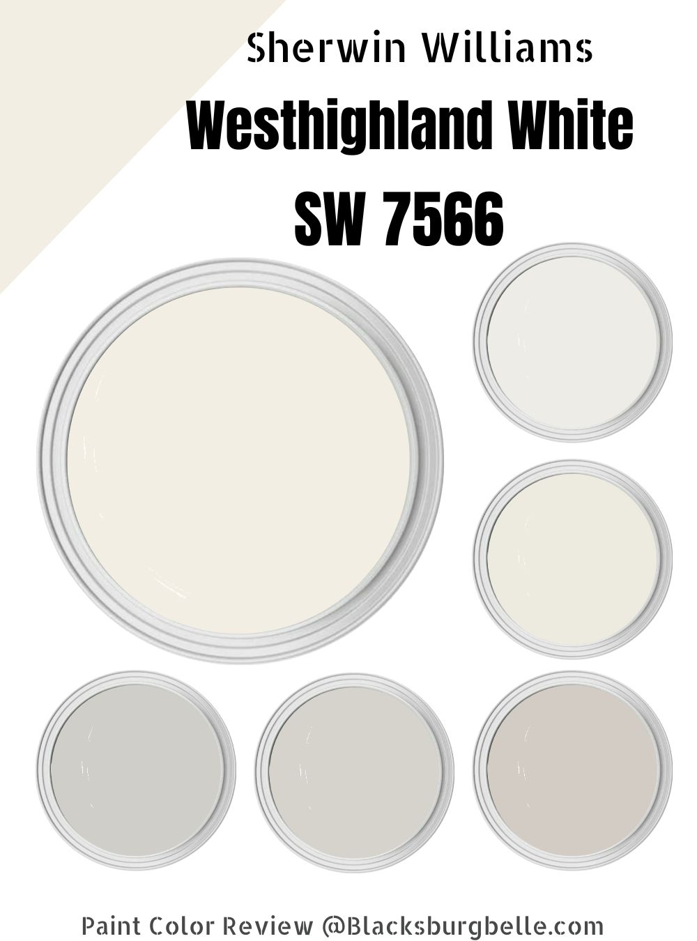 Sherwin Williams Westhighland White (SW 7566) Paint Color Review