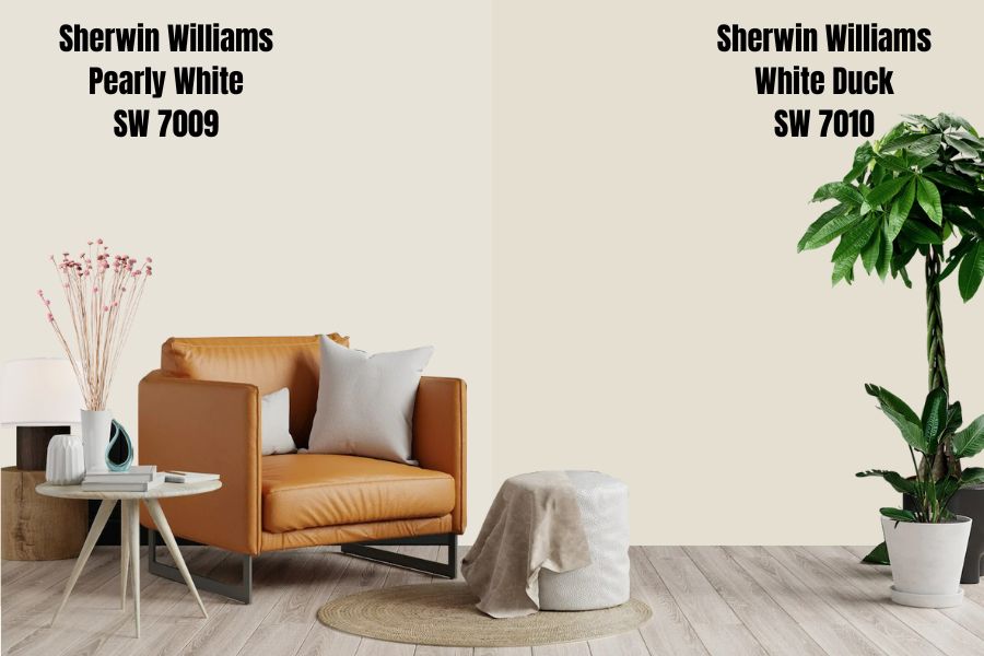 Sherwin Williams White Duck (SW 7010)