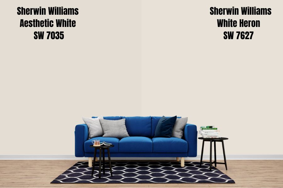Sherwin Williams White Heron SW 7627