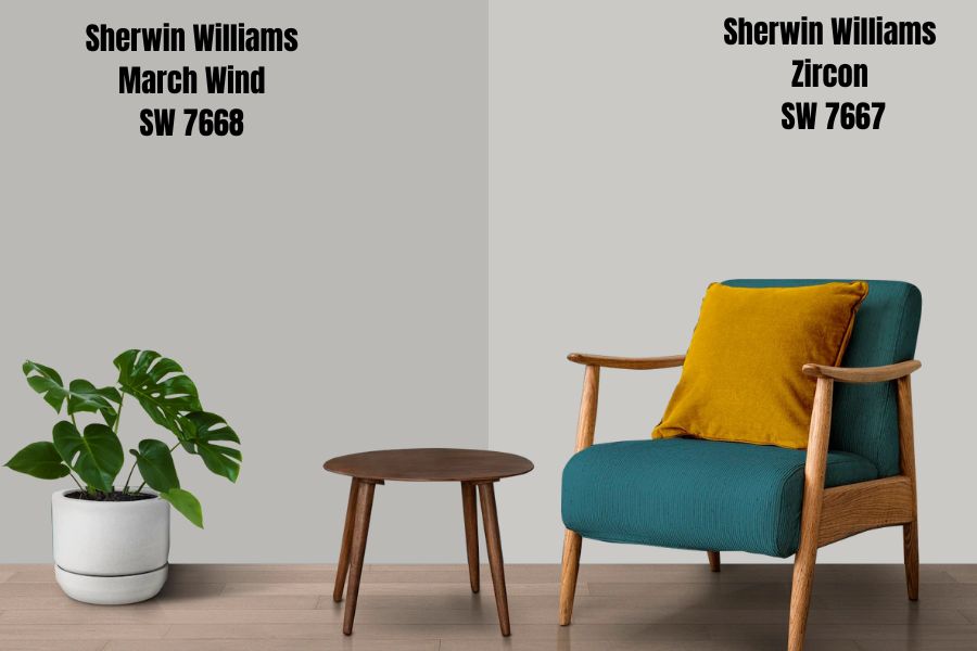 Sherwin Williams Zircon SW 7667