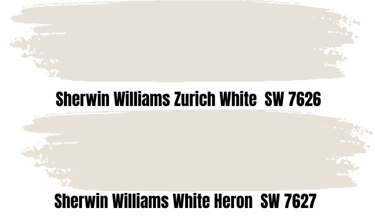 Sherwin Williams Zurich White SW 7626