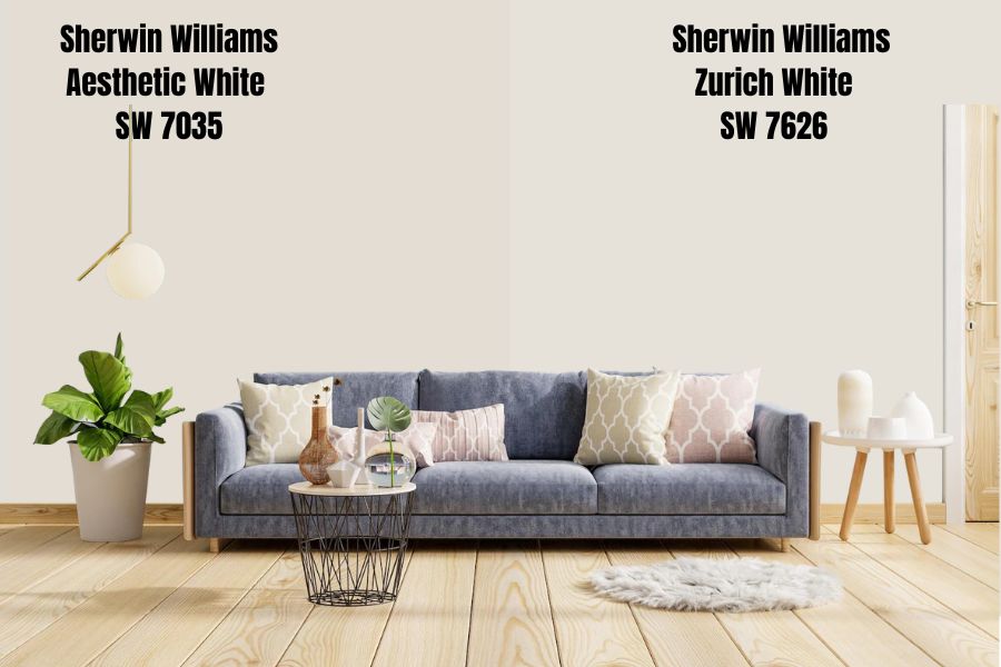 Sherwin Williams Zurich White SW 7626