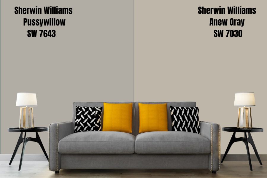 SherwinWilliams Anew Gray SW 7030