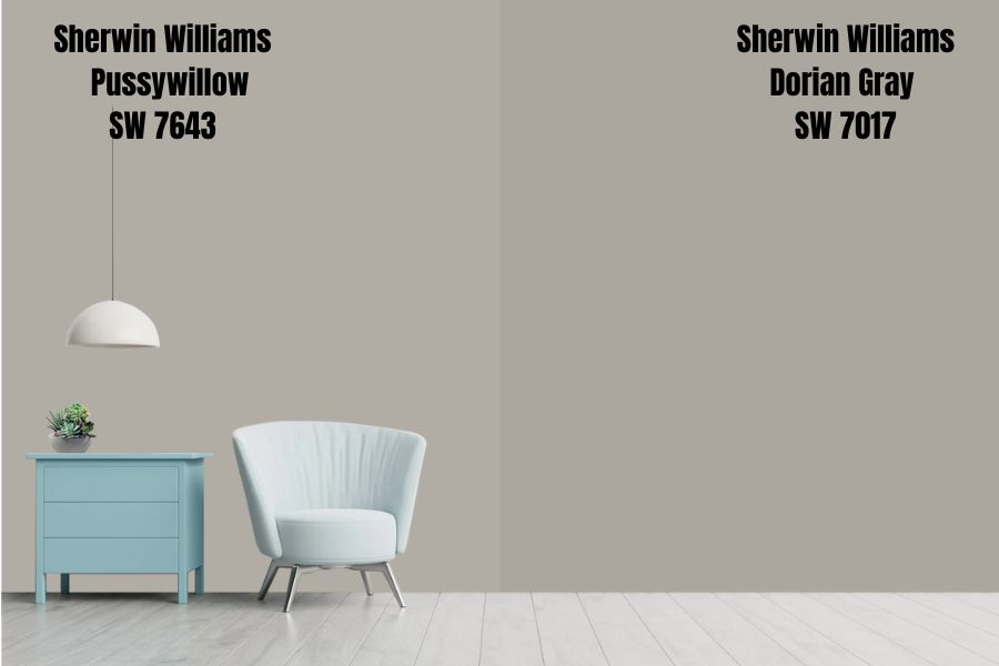 SherwinWilliams Dorian Gray SW 7017