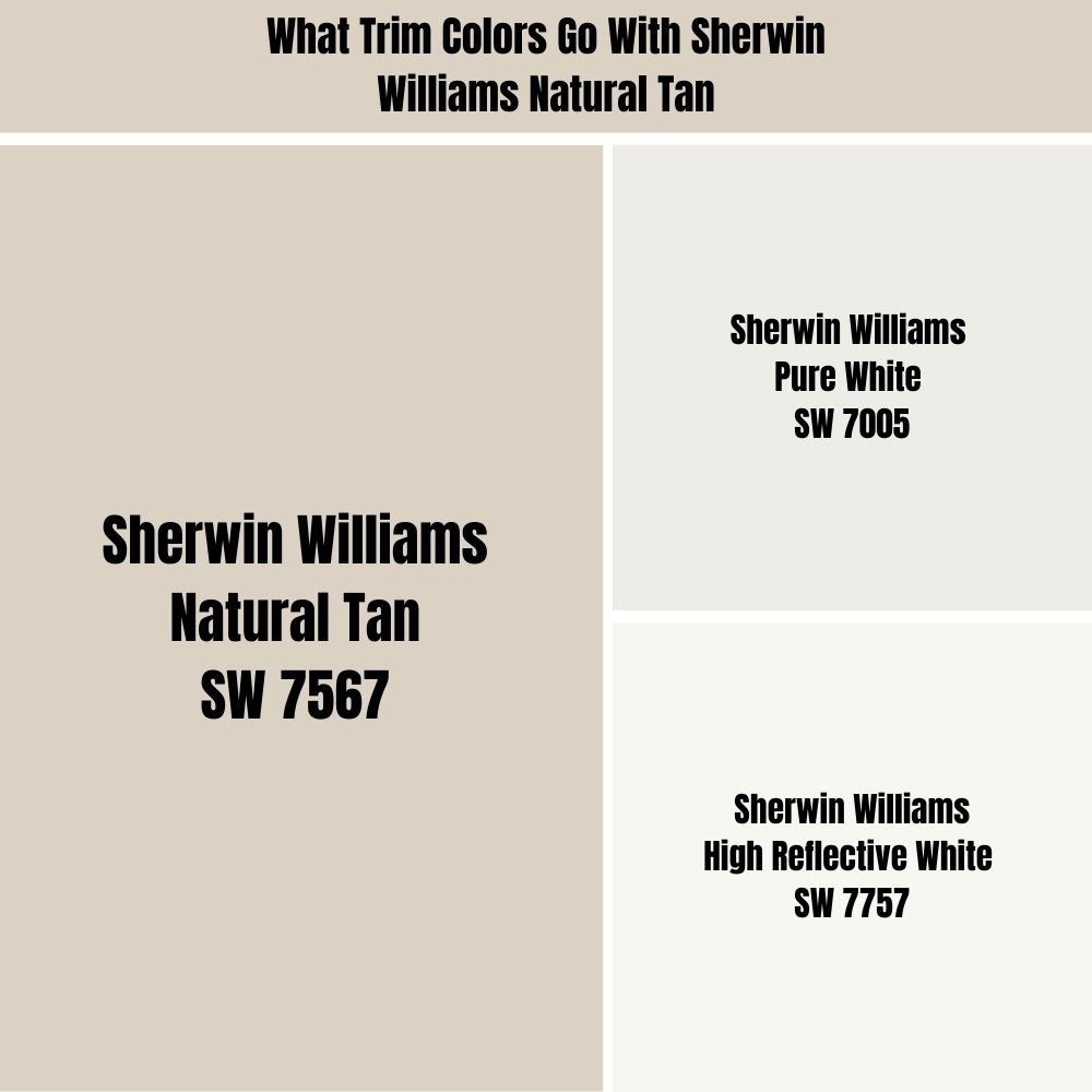 What Trim Colors Go With Sherwin Williams Natural Tan