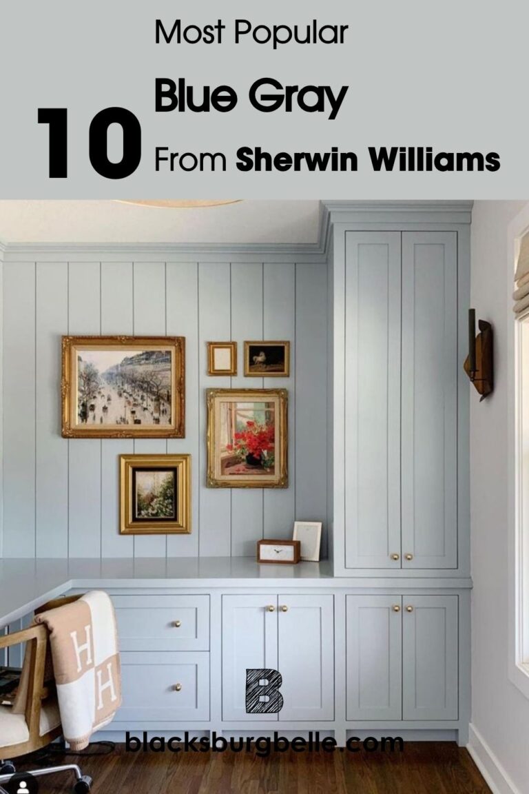 10 Perfect Sherwin Williams Blue Gray Paint Colors