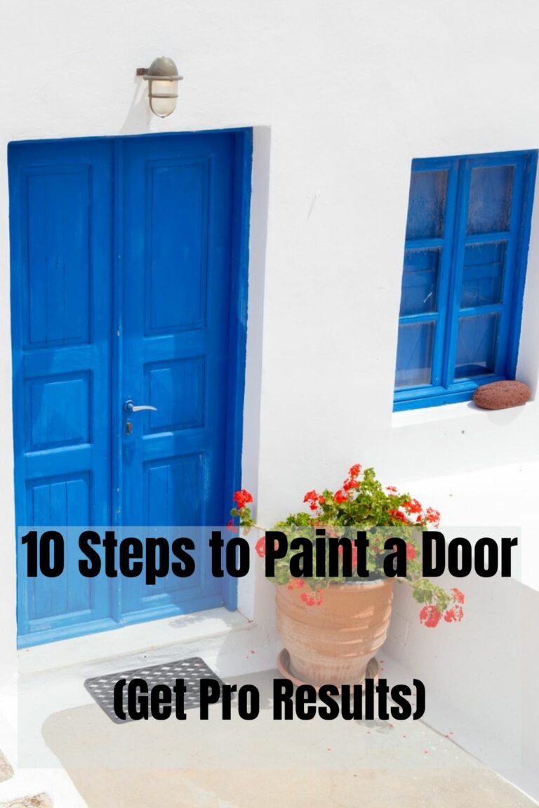 10 Steps to Paint a Door (Get Pro Results)