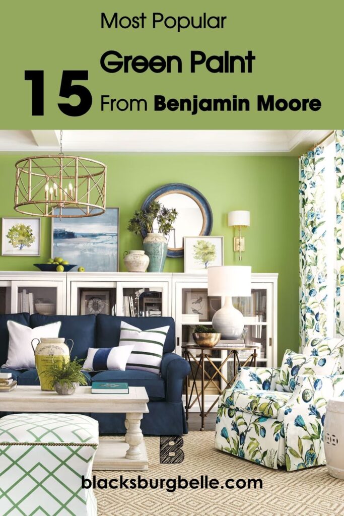 15 Best Benjamin Moore Green Paint Colors