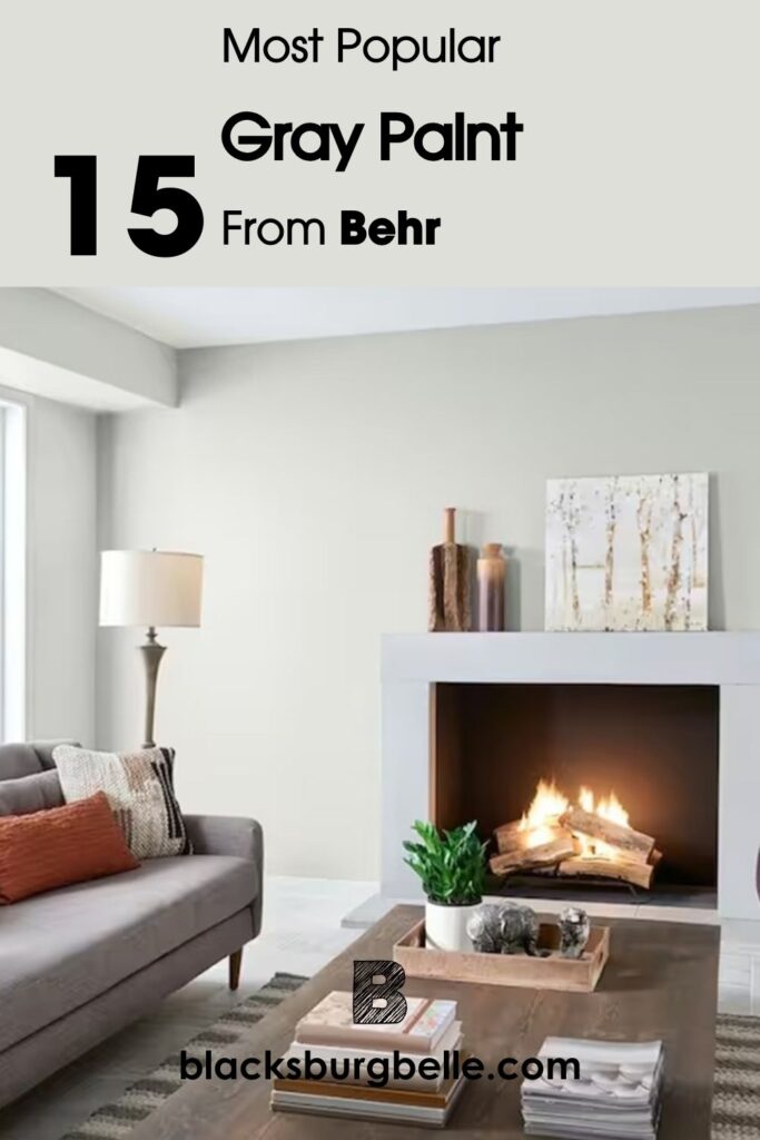 15 Most Popular Behr Gray Paint Colors From Light to Dark