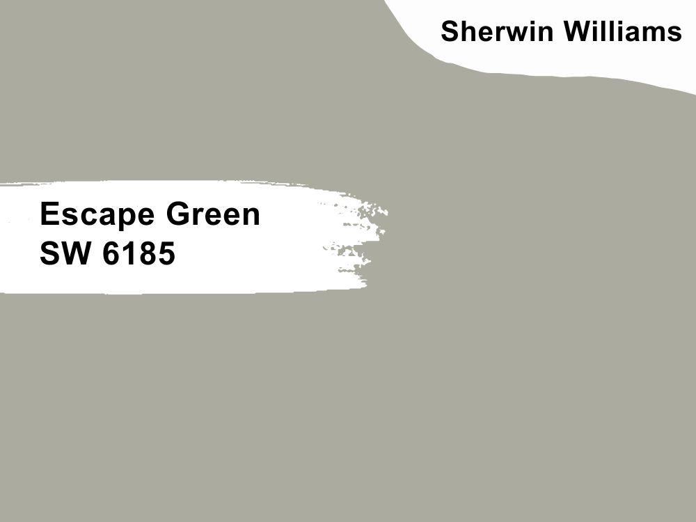 17. Escape Green SW 6185