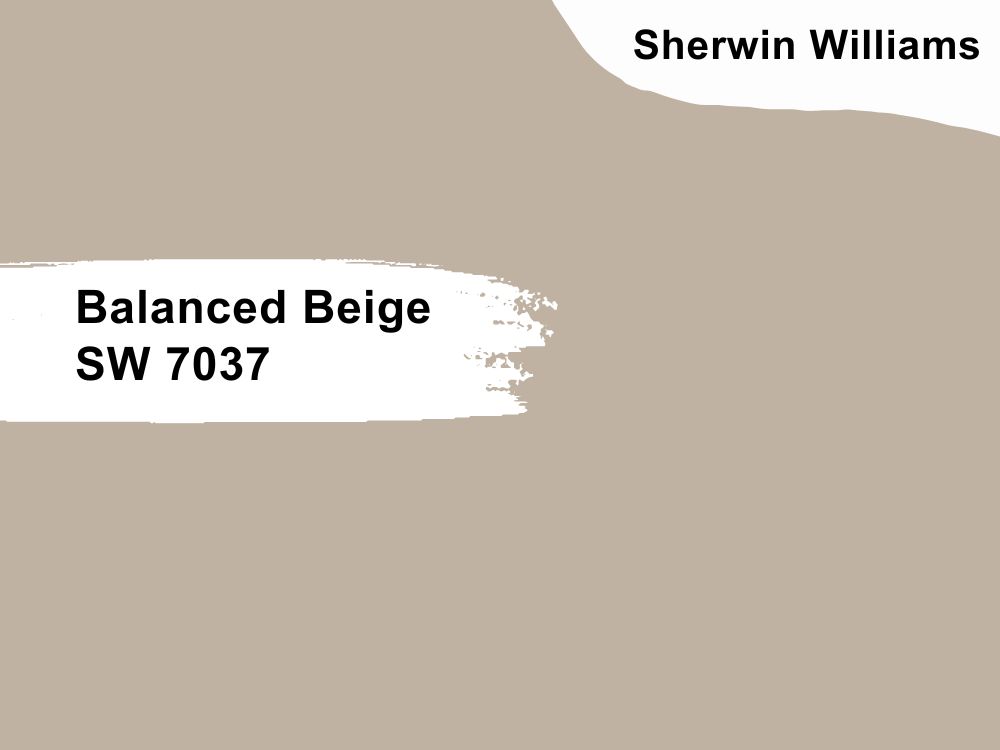 3. Balanced Beige SW 7037