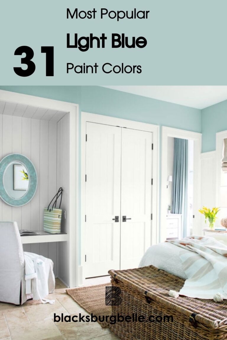 31 Best Light Blue Paint Colors Review and Inspiration