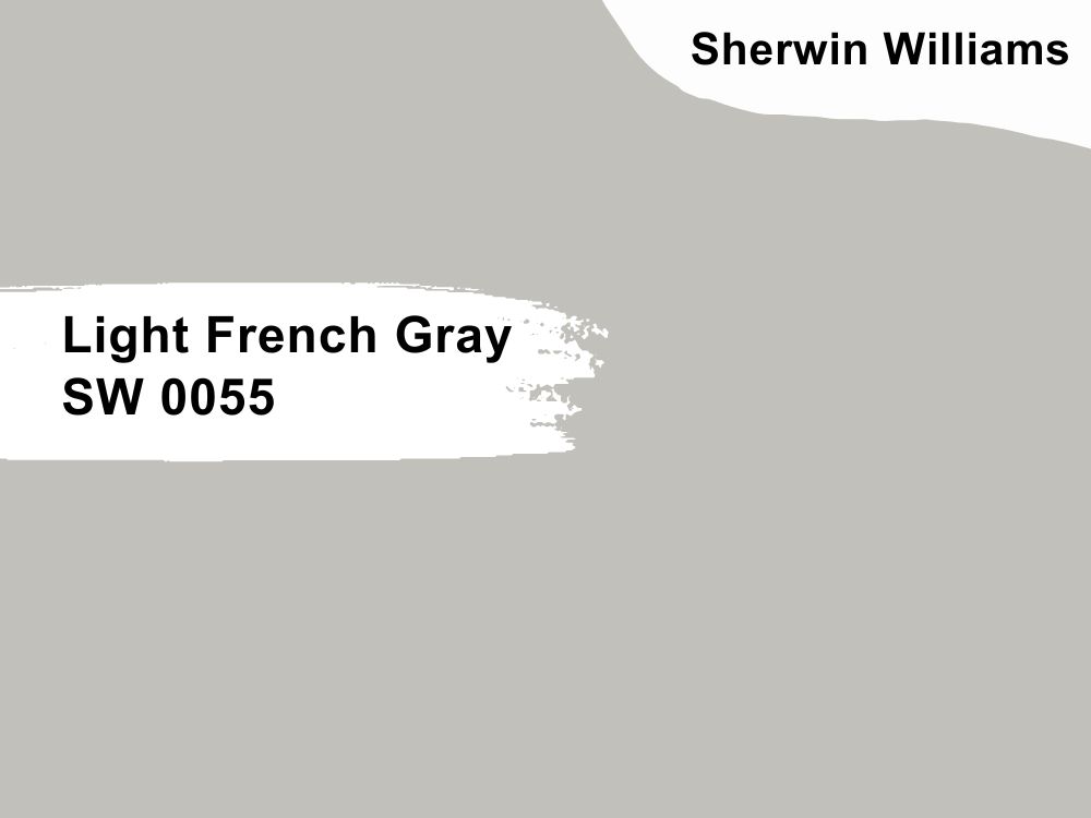 9. Light French Gray SW 0055 