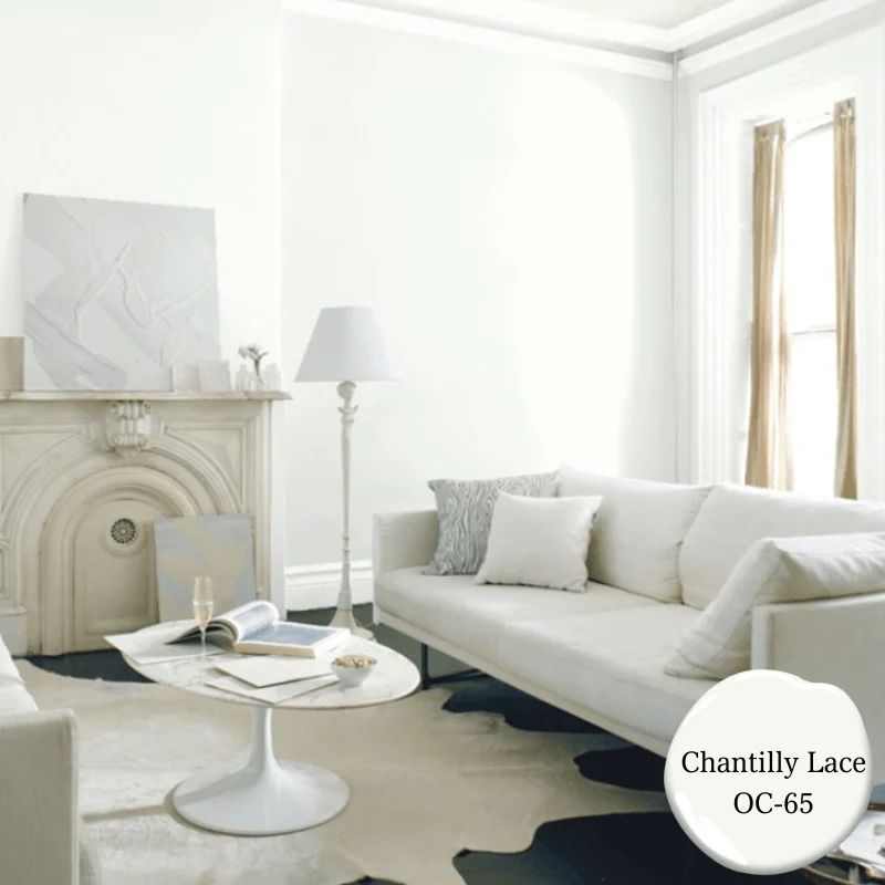 Benjamin Moore Chantilly Lace OC-65