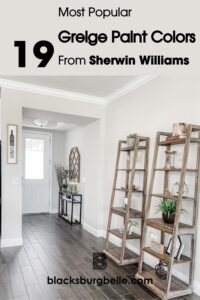 Best Greige Paint Colors From Sherwin Williams