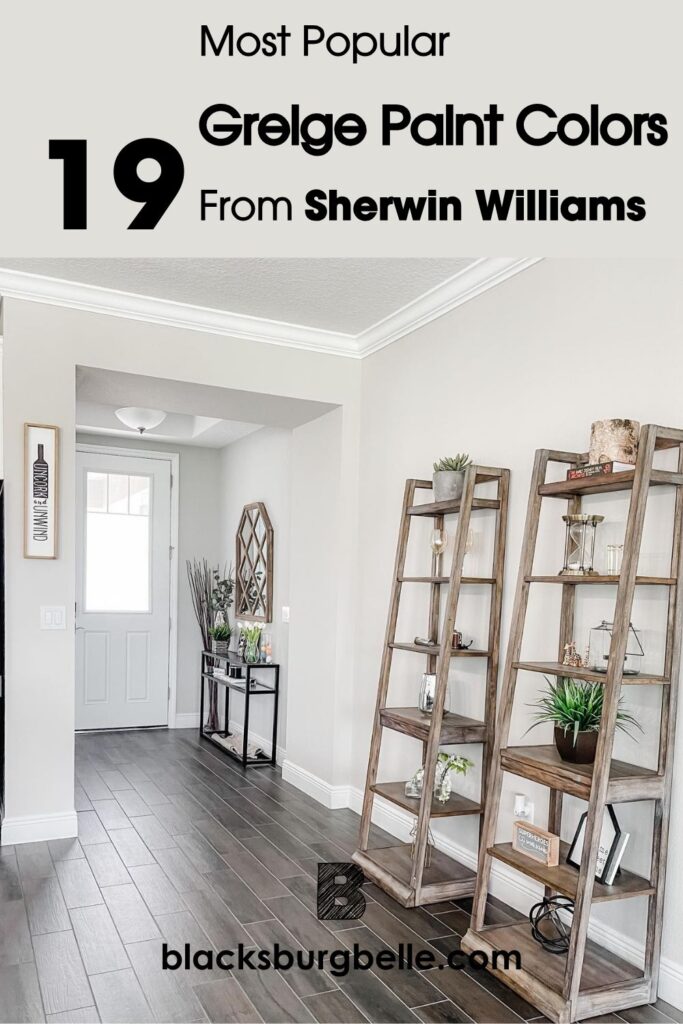 Best Greige Paint Colors From Sherwin Williams