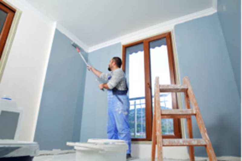 Painting Walls, Ceiling,and Trim