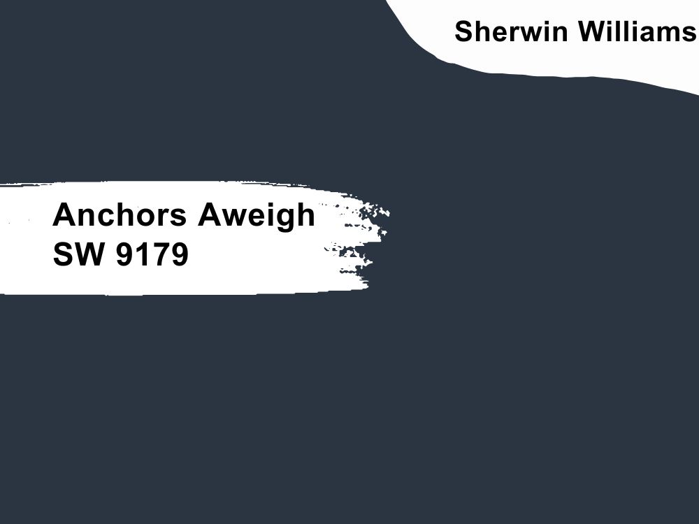 Sherwin Williams Anchors Aweigh SW 9179