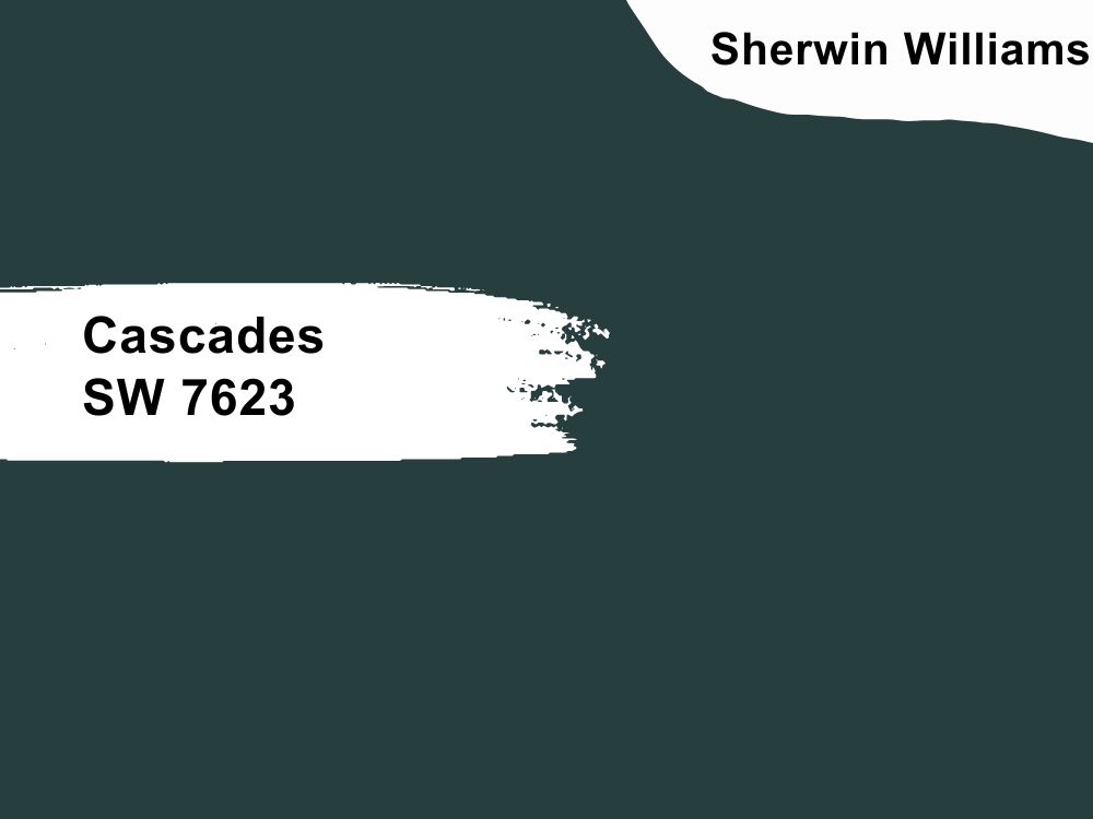Sherwin Williams Cascades SW 7623