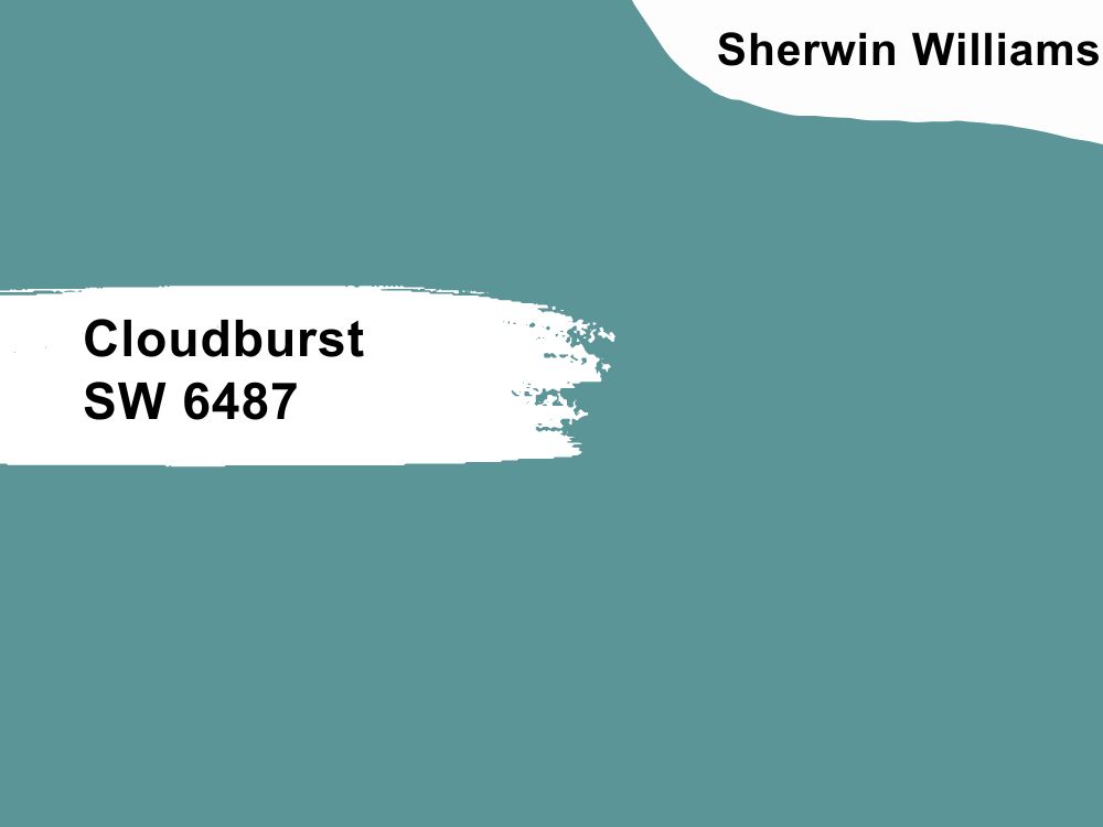 Sherwin Williams Cloudburst SW 6487