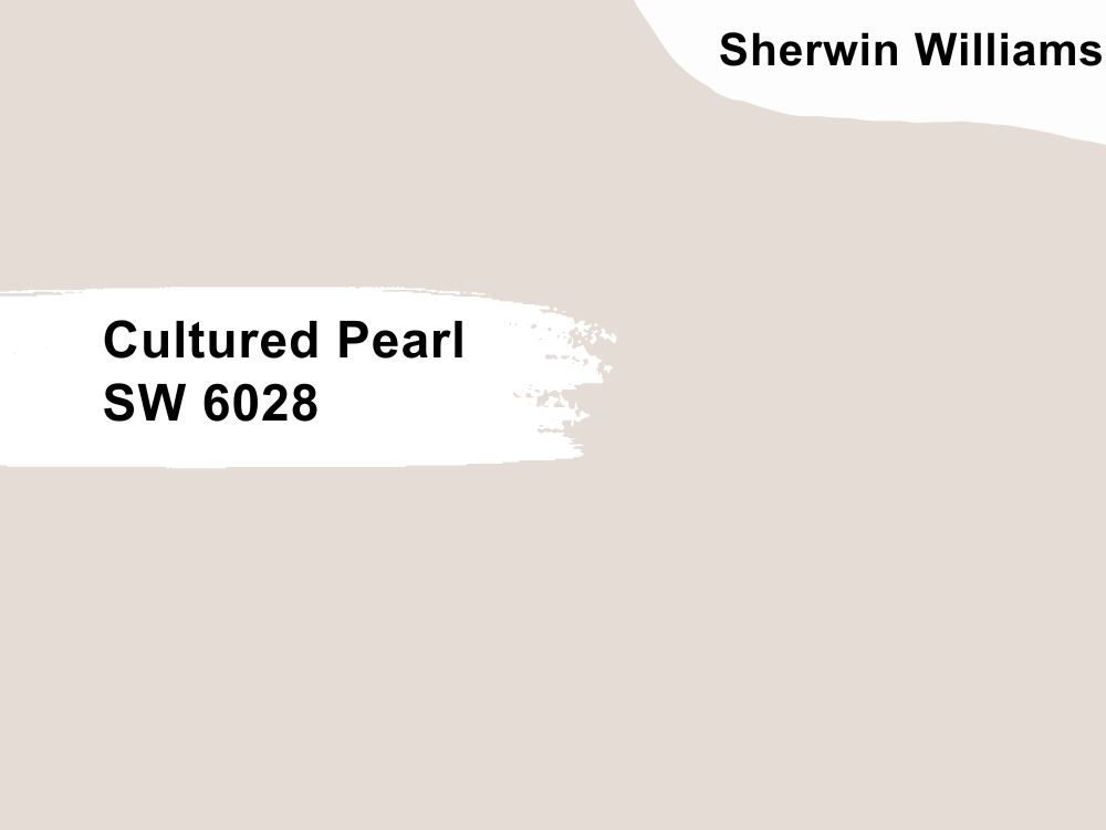 Sherwin Williams Cultured Pearl SW 6028