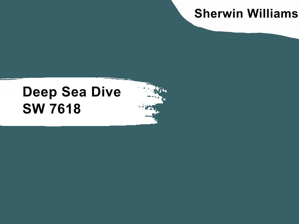 Sherwin Williams Deep Sea Dive SW 7618