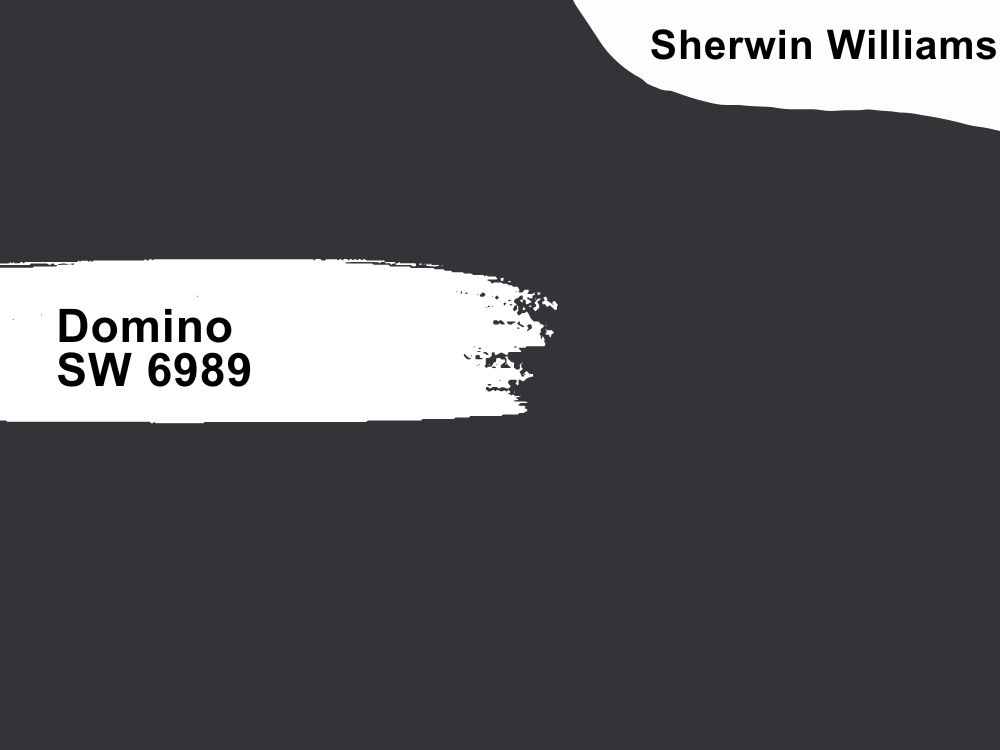 Sherwin Williams Domino SW 6989
