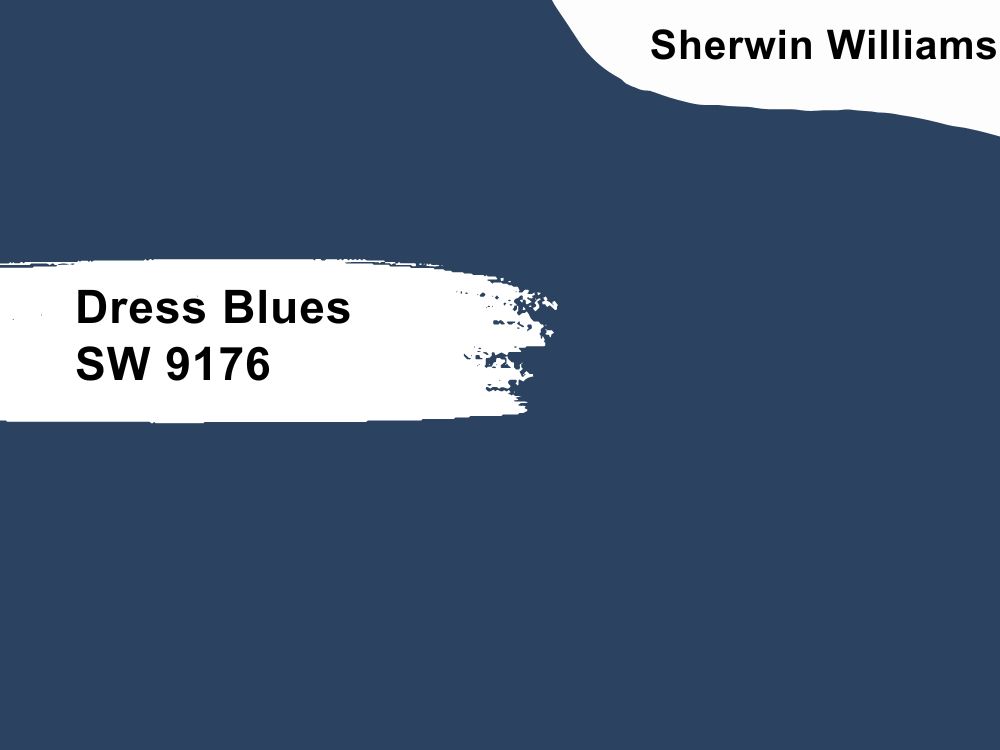 Sherwin Williams Dress Blues SW 9176