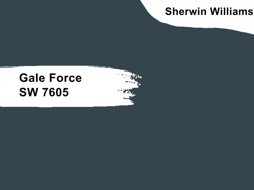 Sherwin Williams Gale Force SW 7605